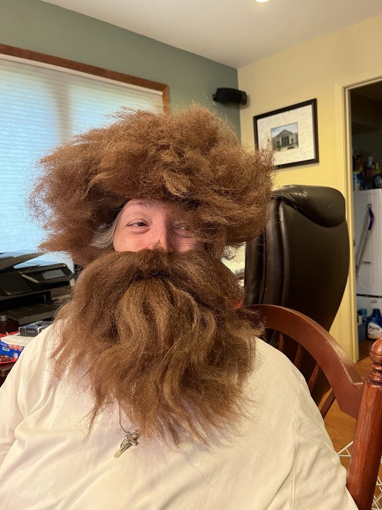Caveman Wig And Beard