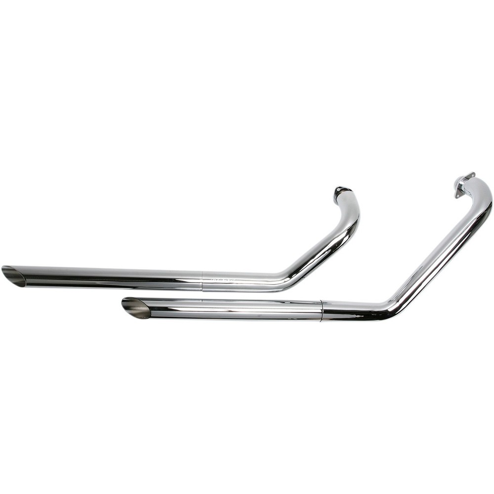 Cobra Classic Slash-Cut Chrome Exhaust System (4164SC)
