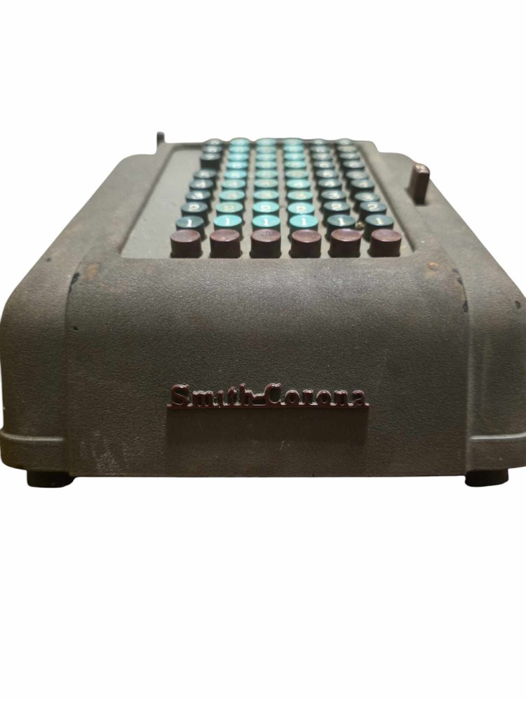 Vintage Smith & Corona Hand Crank Adding Machine - Not working Read discription*
