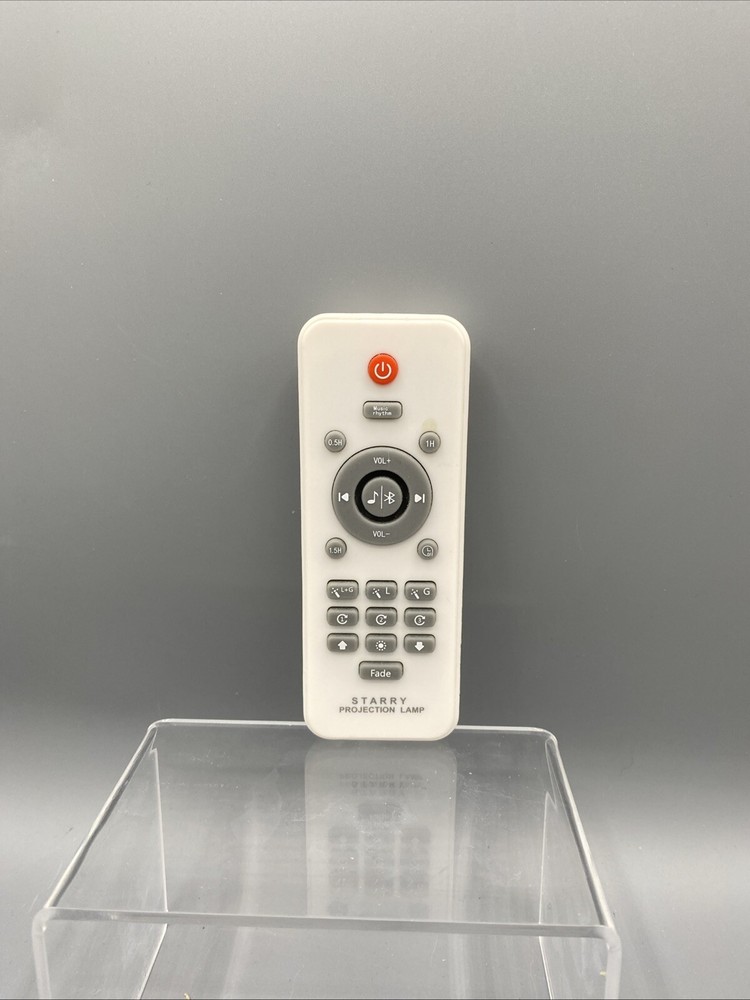 Starry Projection Lamp Remote White