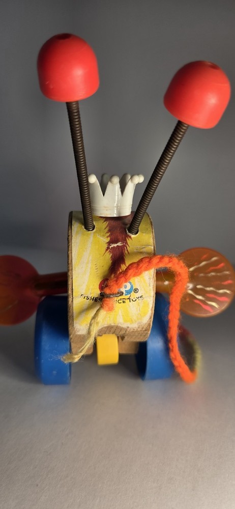 Fisher Price Busy Bee Vintage Pull Toy