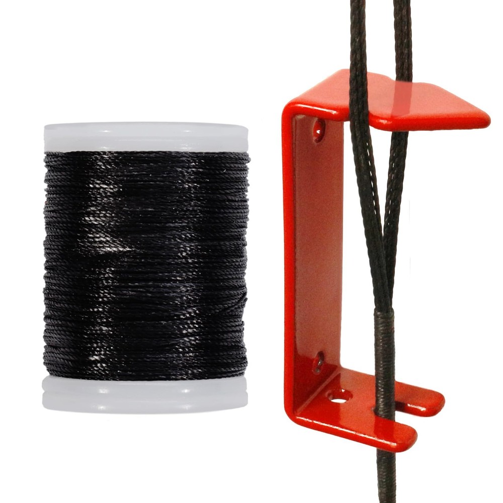 Luoyer Archery Bowstring Separator and Serving Thread Set Peep Red