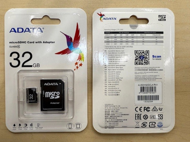 2X ADATA 32GB MicroSDHC Memory Card With Adapter - 2 Pack