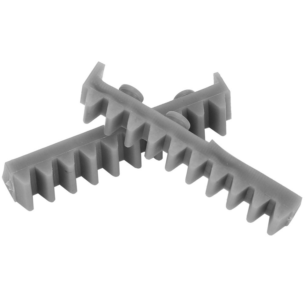 A Pair Side Rack Knitting Machine Plastic Accessory L/R Side Rack Fit For Silver