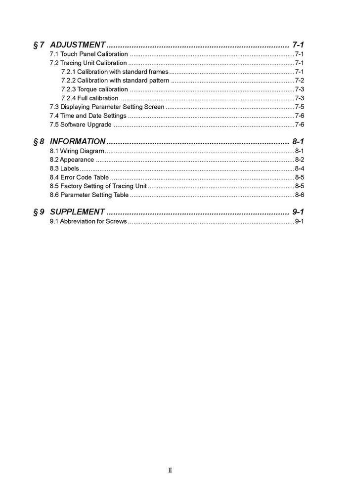 Santinelli Nidek LT 1000 Technical Service Manual