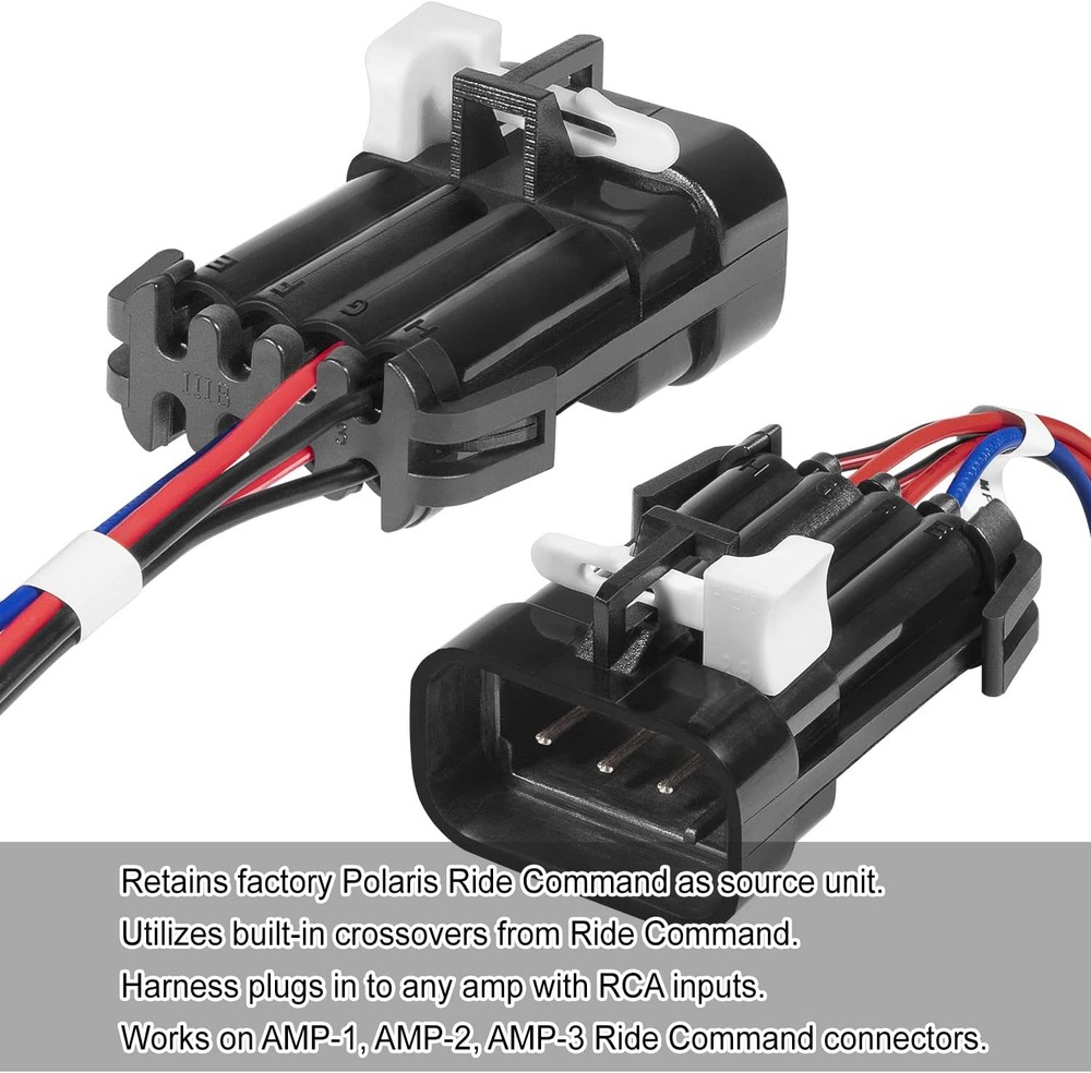 Saddle Tramp Audio Adapter Line For Polaris General with Ride Command 7” display