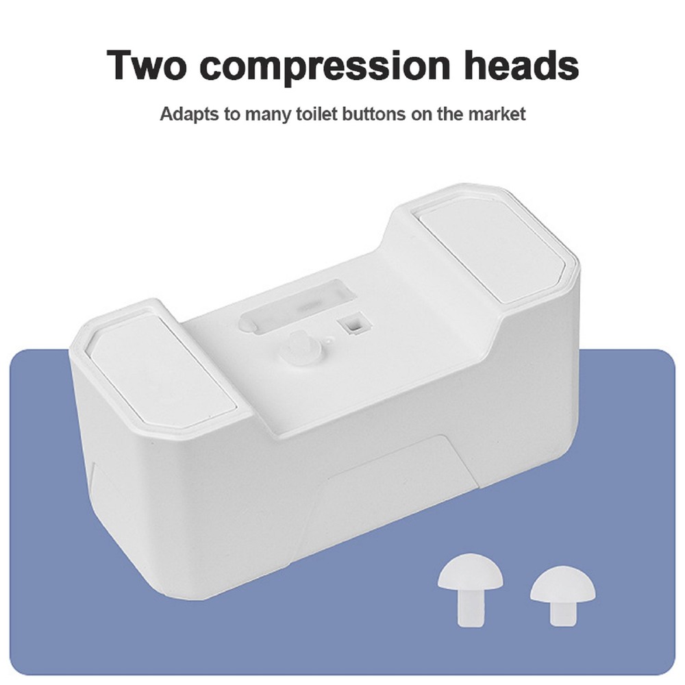 Waterproof Automatic Toilet Flush Button Flusher Smart Sensor Toilet Flushing Q