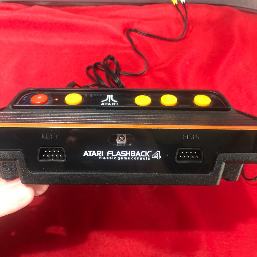 Atari Flashback 4 game console 75 games 2 controllers - VIDEO OF IT WORKING!