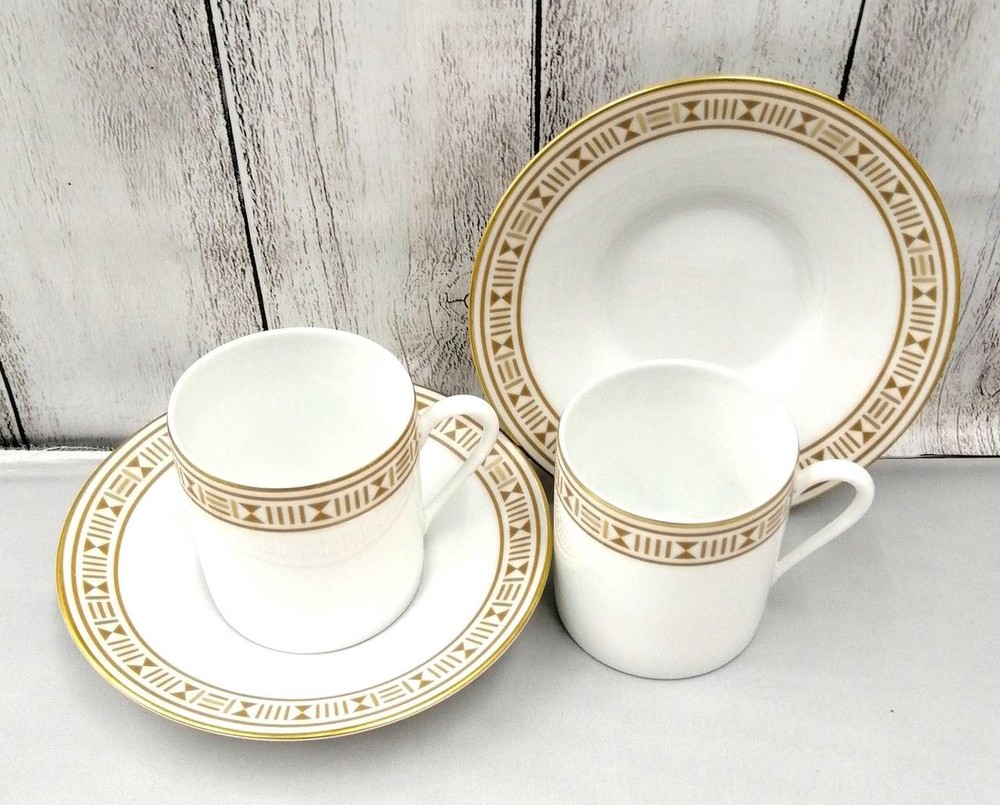 HERMES Demitasse Cup Pair Set HERMES