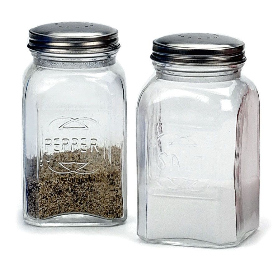 Retro Salt & Pepper Shakers, Turquoise