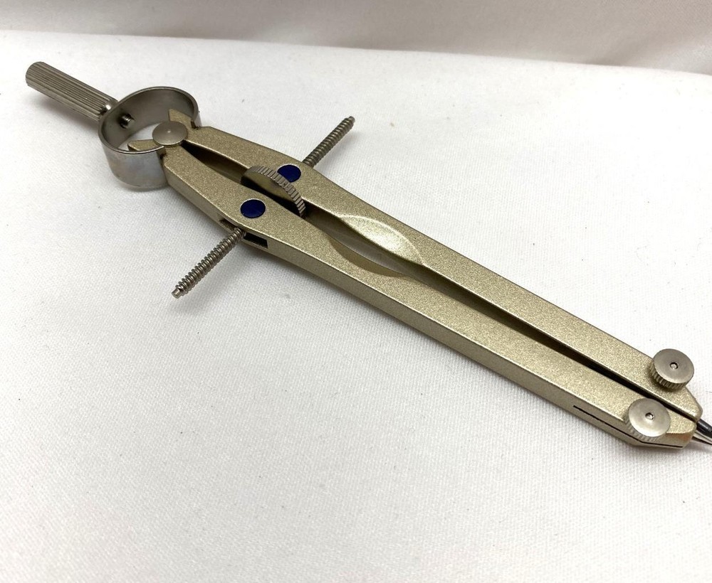 Pacific Arc Professional Spring Bow Drafting Compass PA-605L 6 ½”