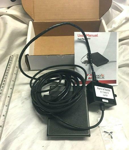 AdvanceTec PTT Foot Pedal Advance Communicator AT8400A, Split Conn. Adapter