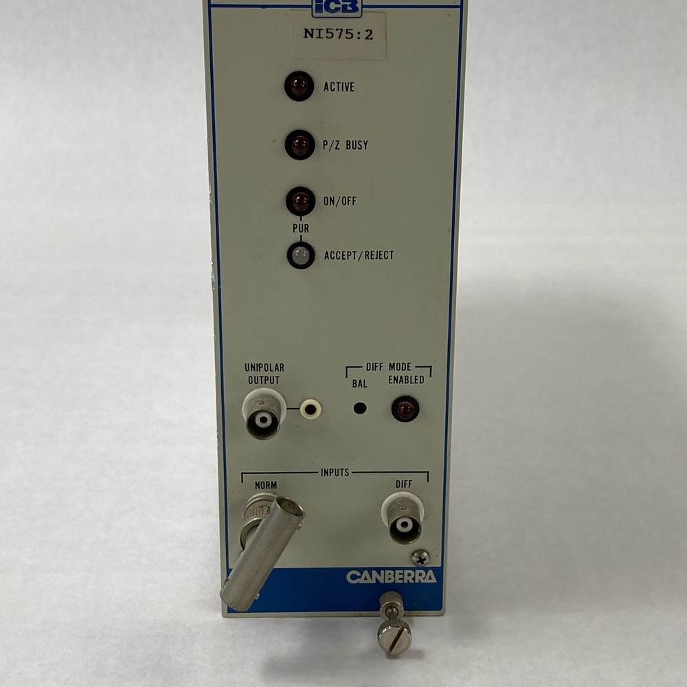 Canberra 9615 ICB Amplifier Nim Module
