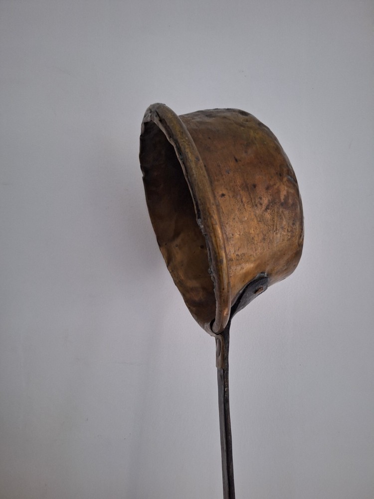 Antique Copper Collectible Casserole Signed