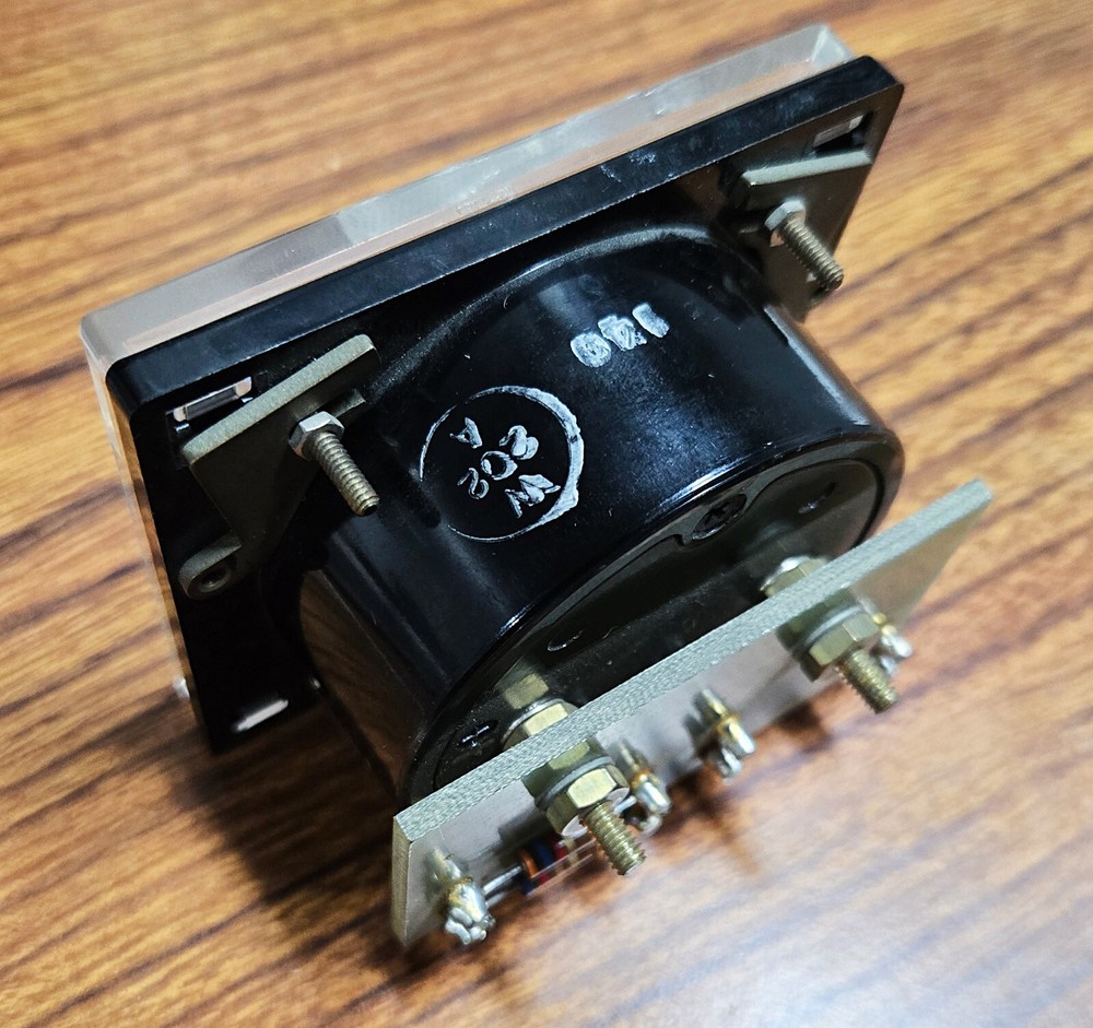 Vintage Weston 1932 Console VU Meter With Extra Frame