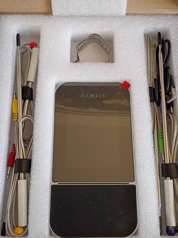 Smart Wireless BBQ Meat Thermometer by HAMIIS