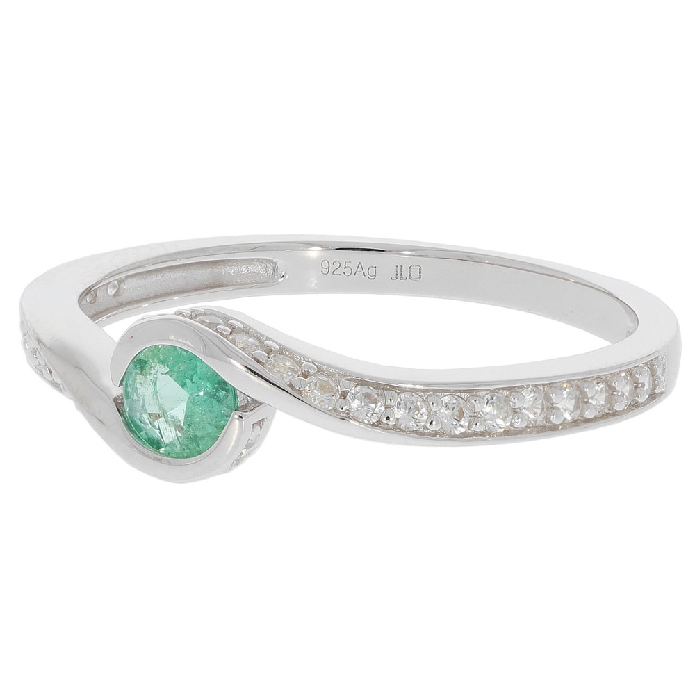 Sterling Silver Semi Mount Ring Setting Round RD 4x4mm