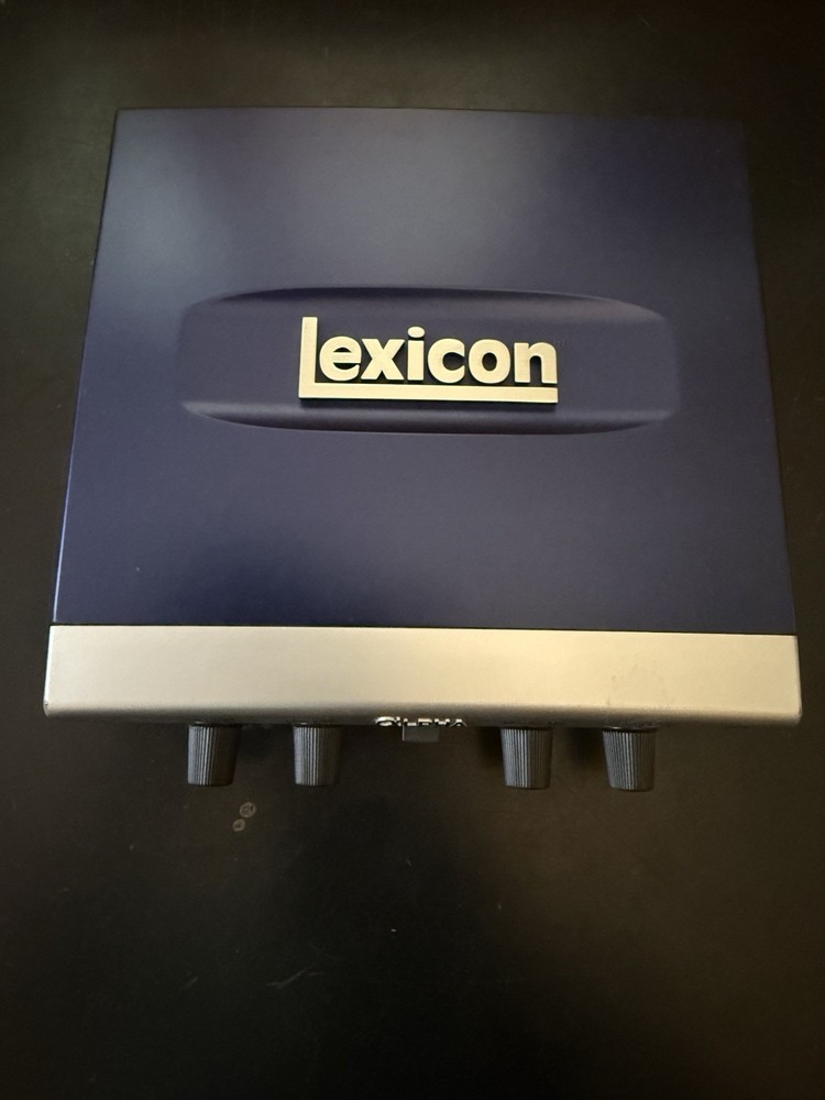 Lexicon Alpha LEXALPHAV Desktop Recording Studio Bundle /w Cables and Software