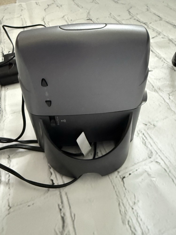 Plantronics CS351N Wireless Office Phone Headset Base System Powers On