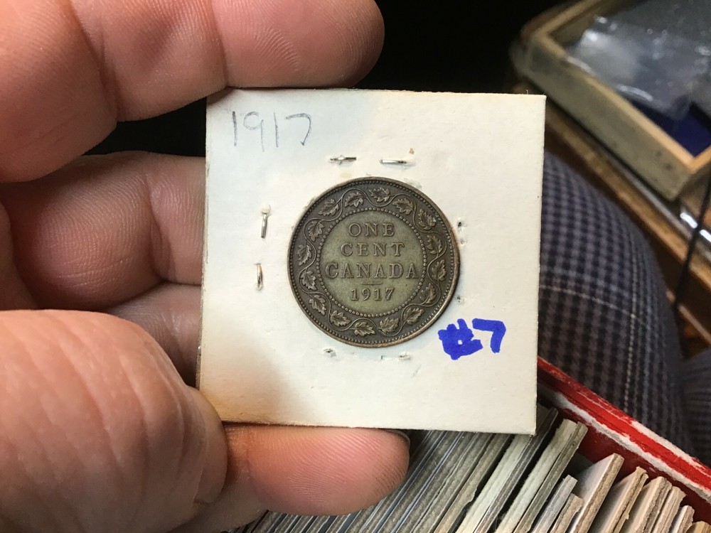 1917 Canada Large Cent, 1 Coin