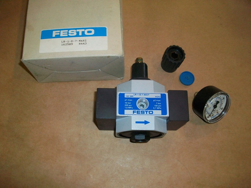 FESTO Pneumatic Regulator LR-1-D-7-MAXI NEW