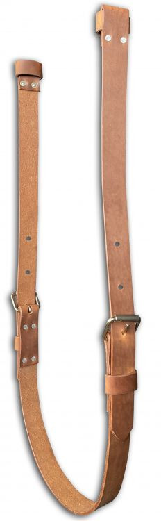Showman Argentina Cow Leather Back Cinch