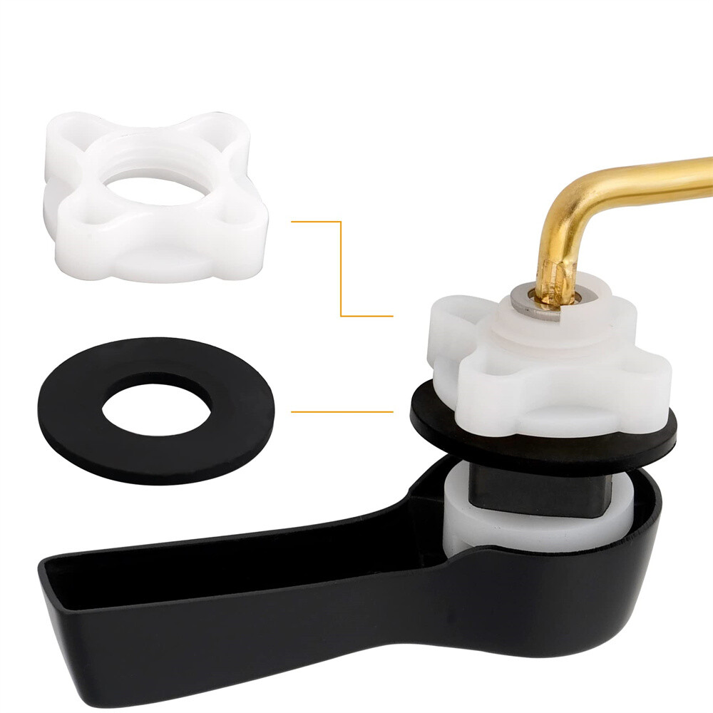 2Pack Universal Side Mount Toilet Handle Trip Lever Tank Flush Lever Replacement