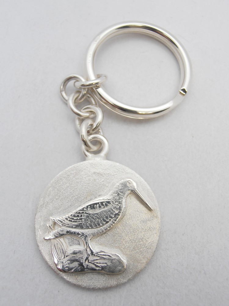 Spout: 925 Silver Keychain - Bird - Hunter - Hunter - Volatile