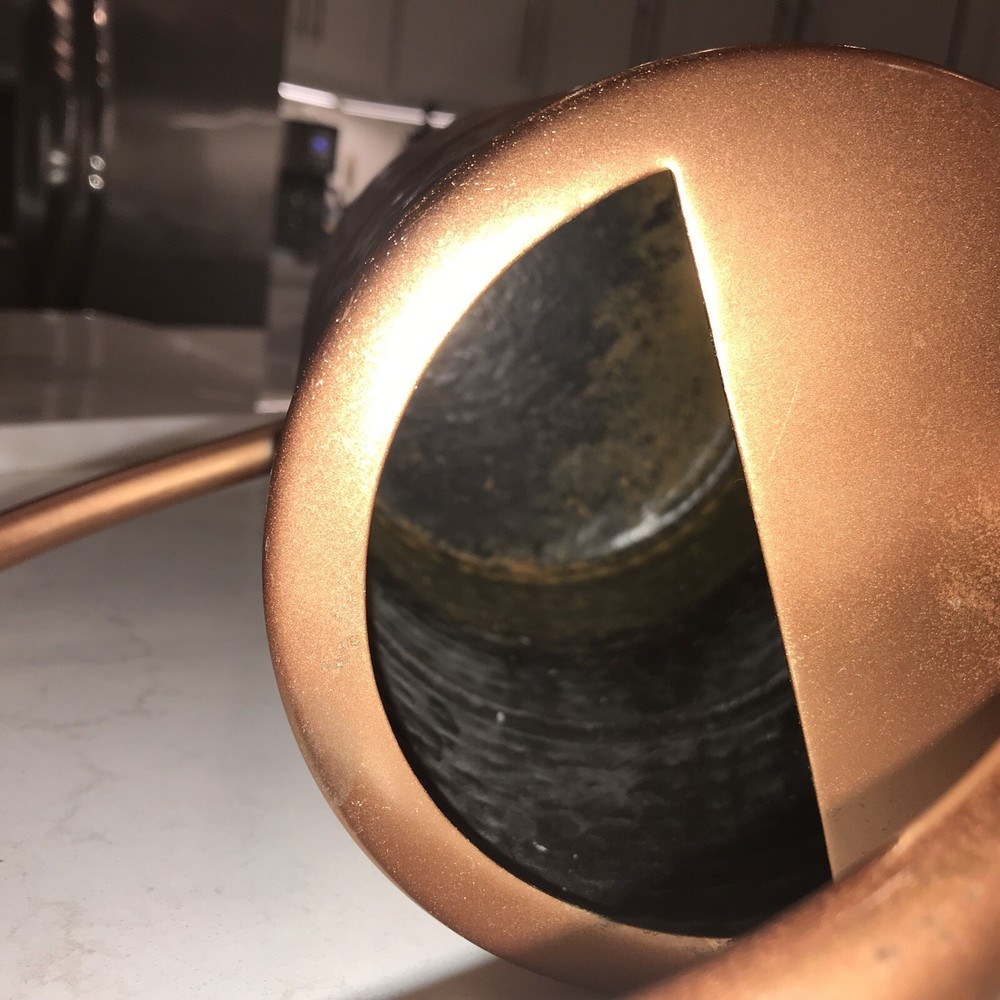 Plow & Hearth COPPER Color Hammered Tall Watering Can