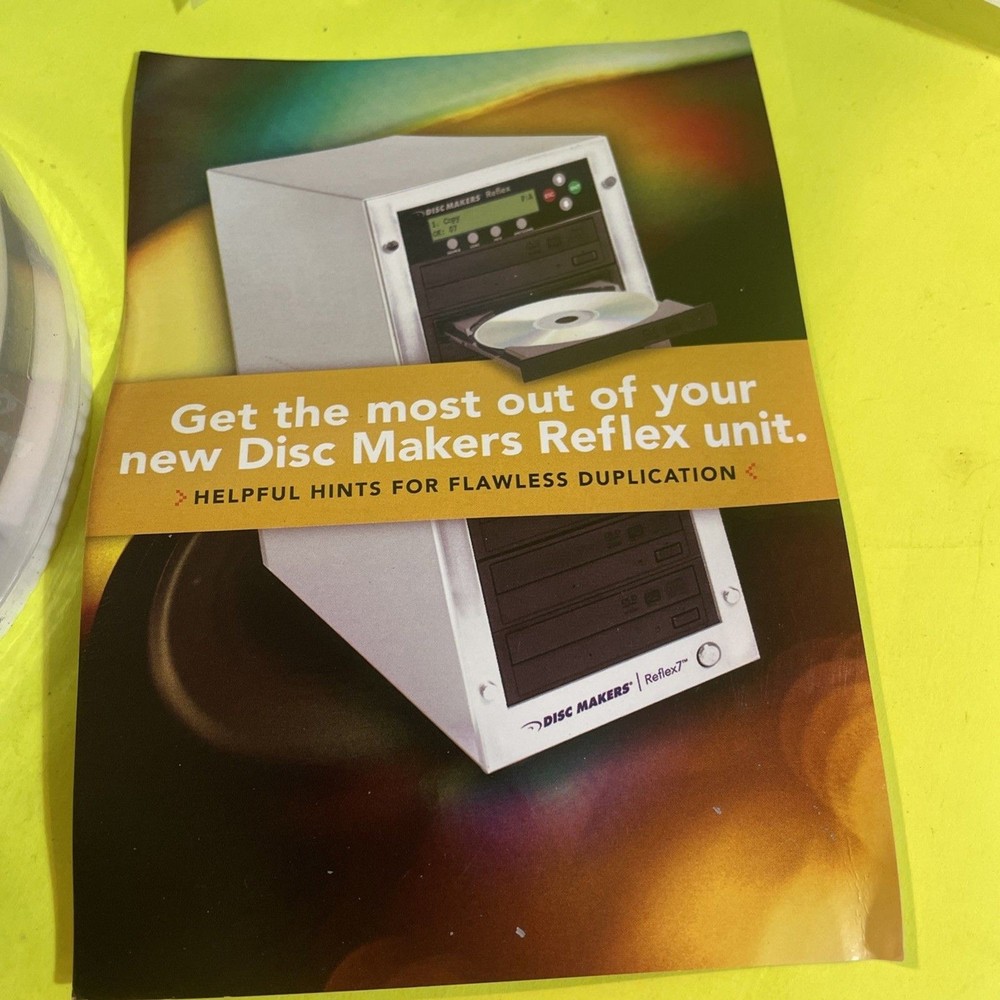 disc makers reflex 2-nec Duplicating DVD & CD Brand new
