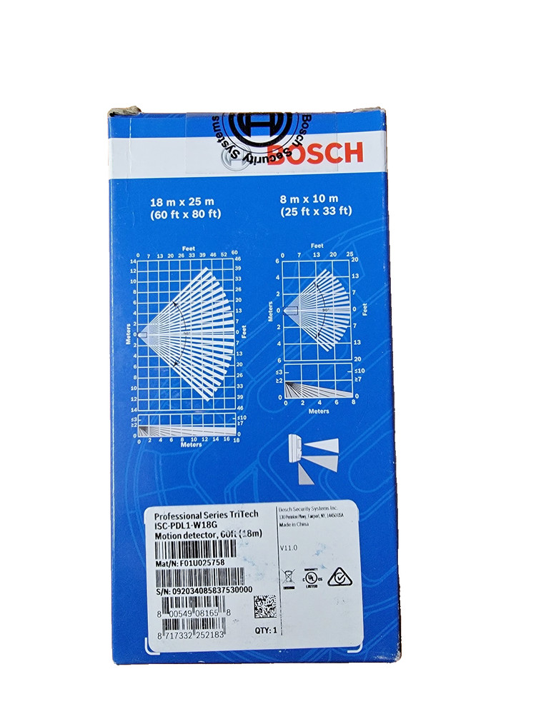 BOSCH ISC-PDL1-W18 TriTech Motion Detector