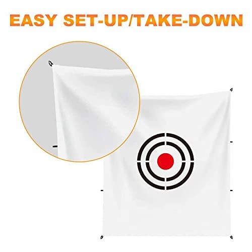 Sharellon Golf Target Cloth - Portable Driving Range 5x6FT Golf Hitting Train...