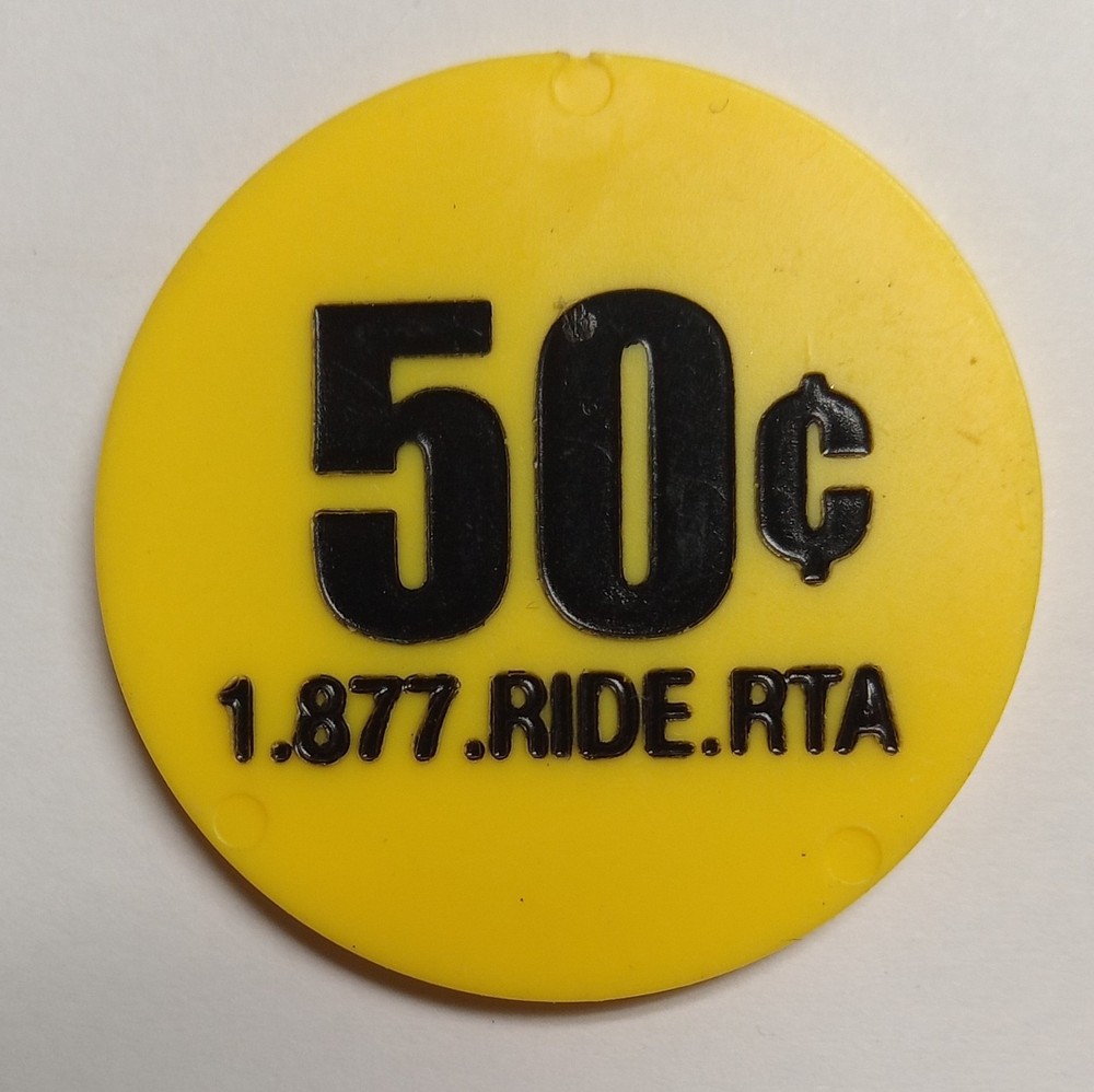 Plastic Trade Token Kent Ohio