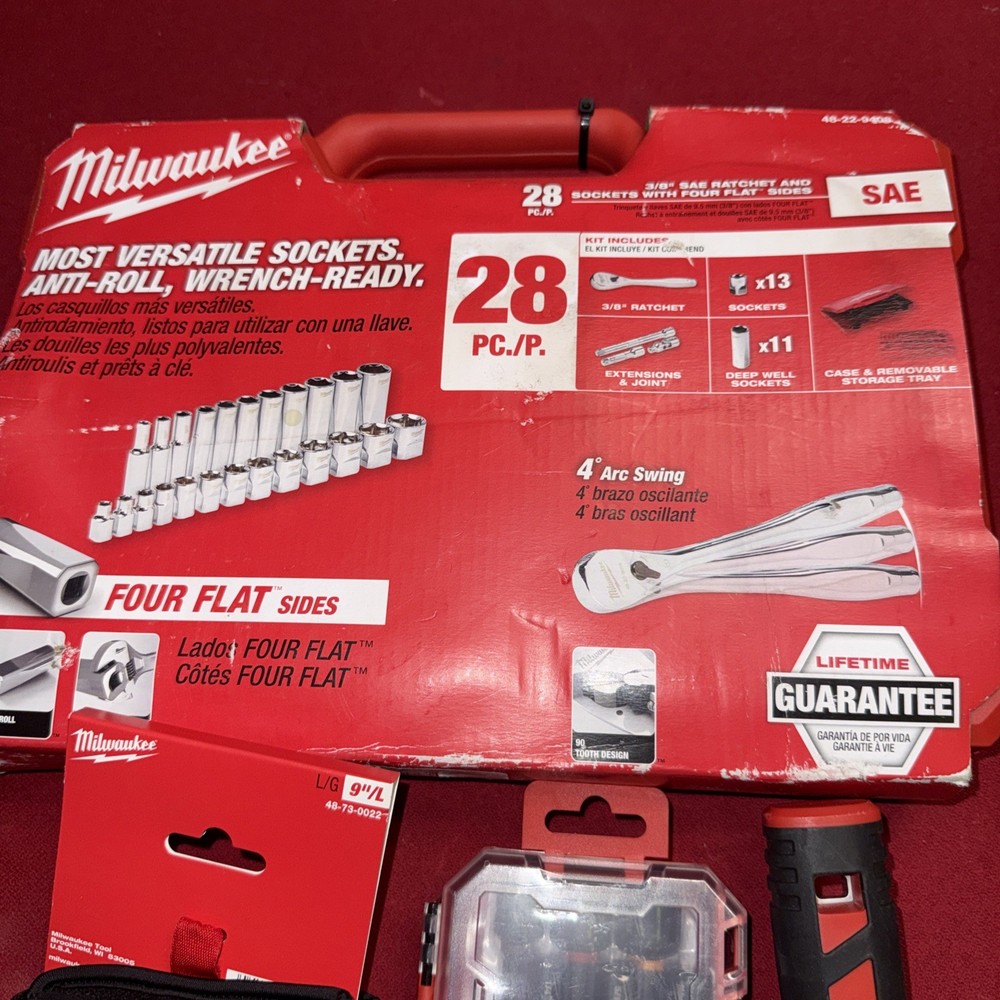 4 Milwaukee Assorted Tools Lot