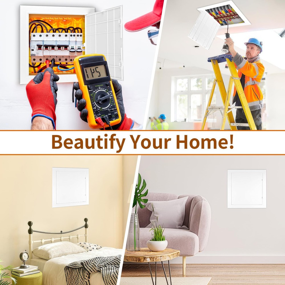 Access Panel for Drywall, 12x12 inch, Wall Access Panel, Plumbing Wall Access...