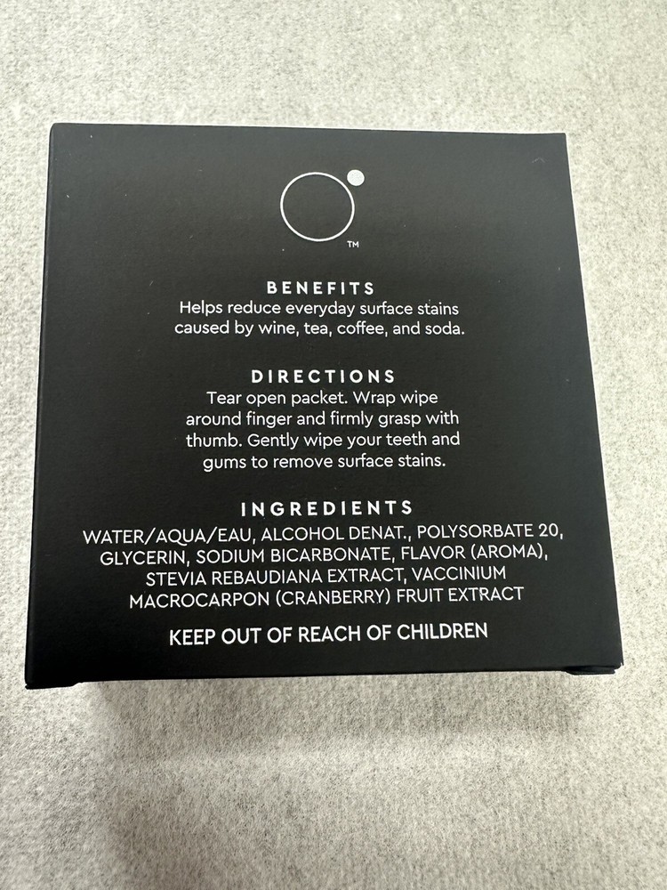 MOON Stain Prevention Teeth Wipes - Mint