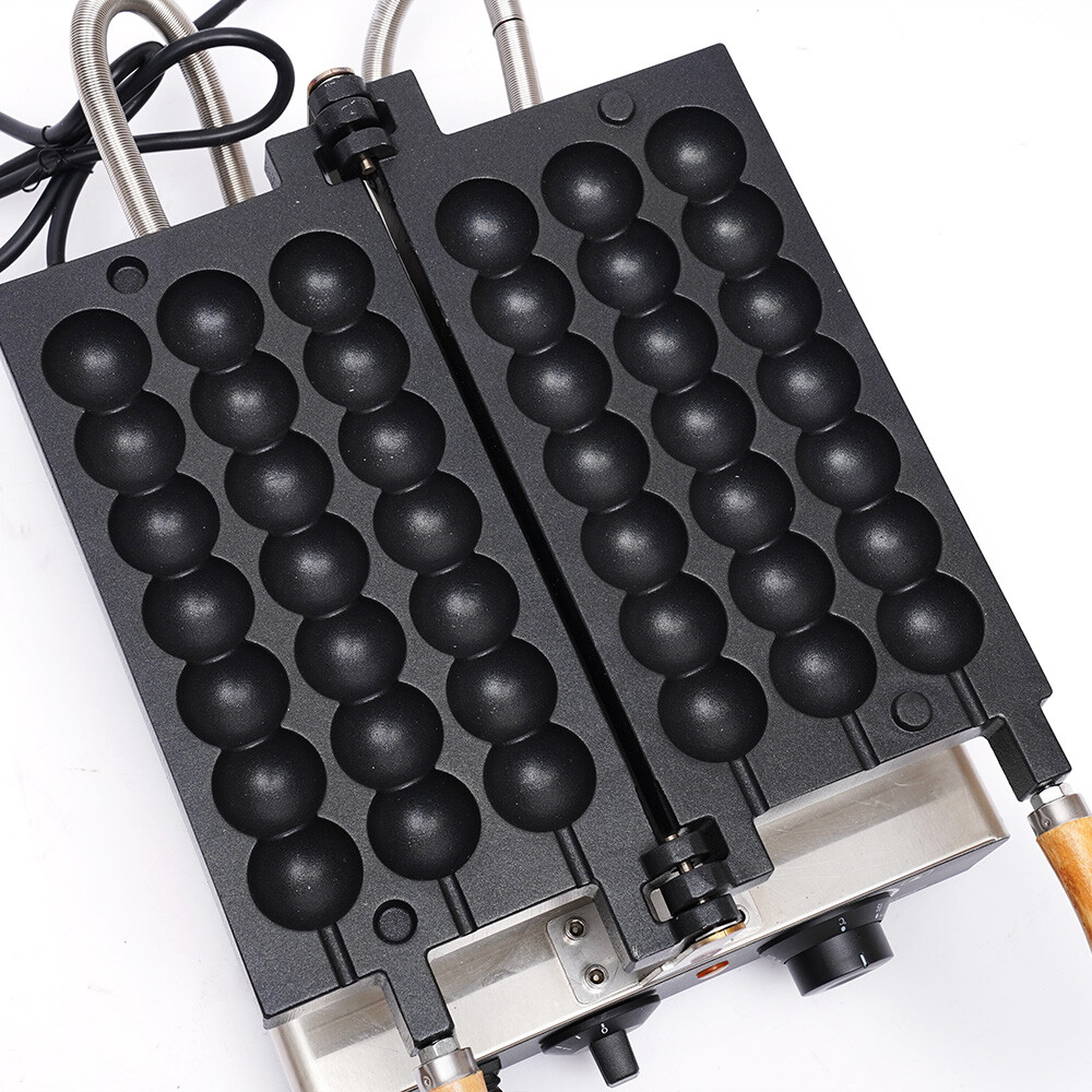 Electric Non-Stick Bubble Skewer Waffle Ball Maker Waffle Ball Maker Machine
