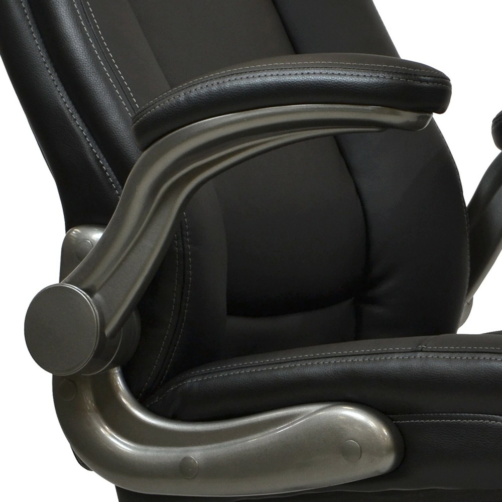 Techni Mobili Medium Back Office Task Chair w/ Flip-up Armrest & Hight Adjustmen