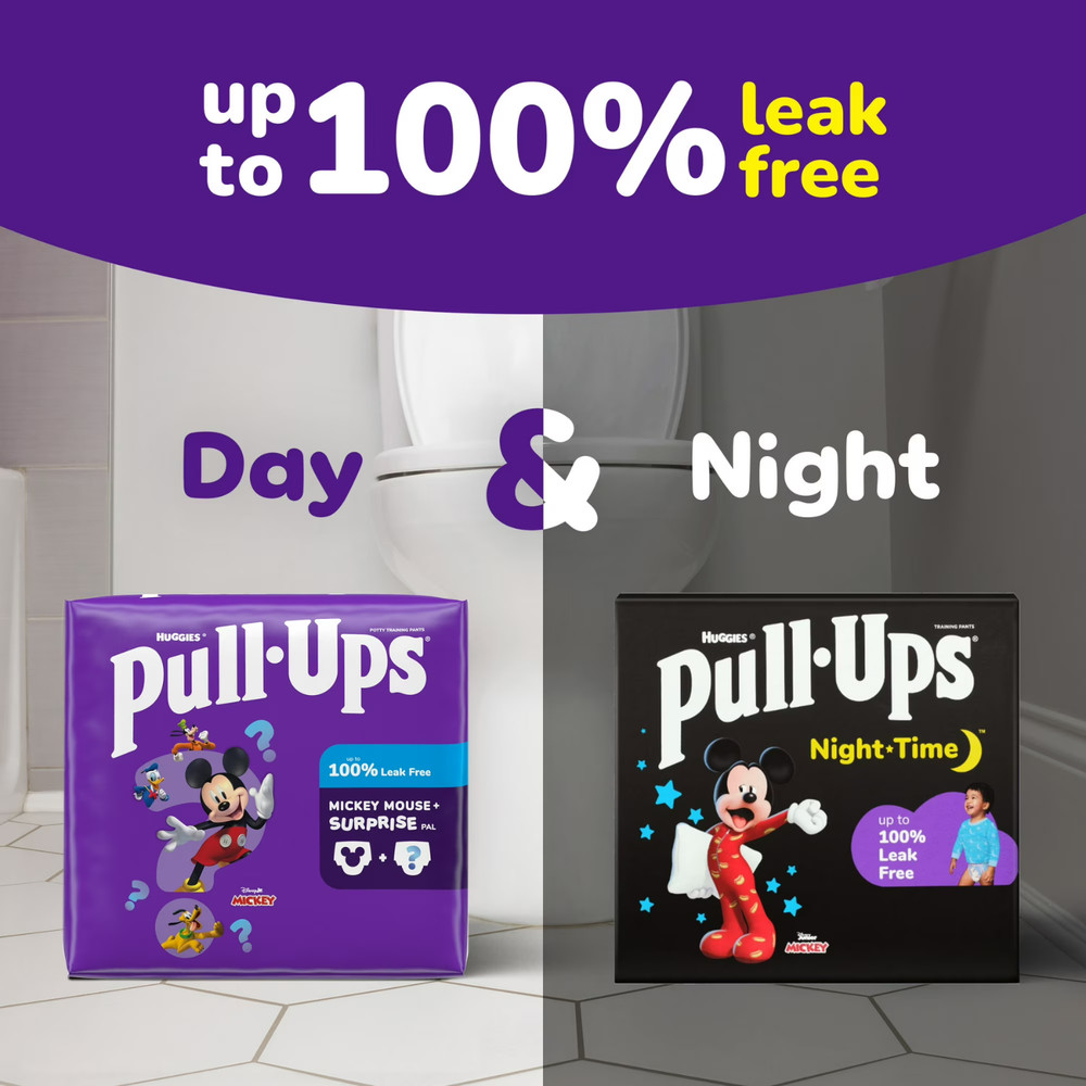 (3 Pack) Pull-Ups Boys' Potty Training Pants, 3T-4T (32-40 lbs), 20 Count