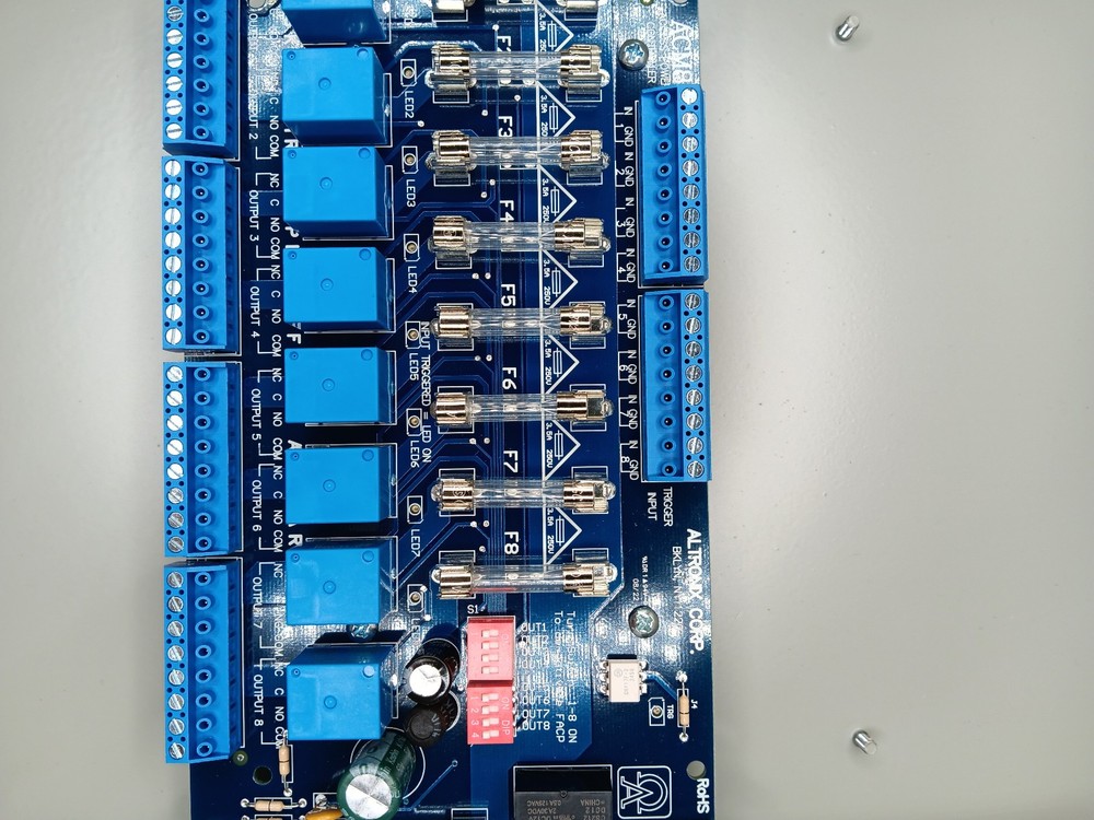 Altronix ACM8E 8 Output Access Power Controller w/ Fire Alarm Interface