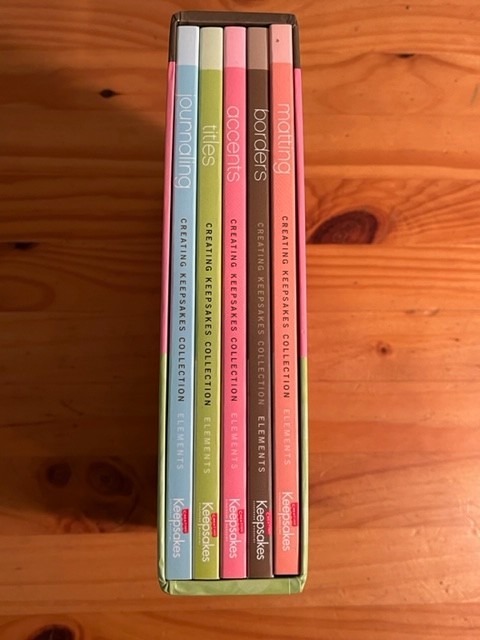 Creating Keepsakes Collection Elements 5 Paperback Book Set w/Box
