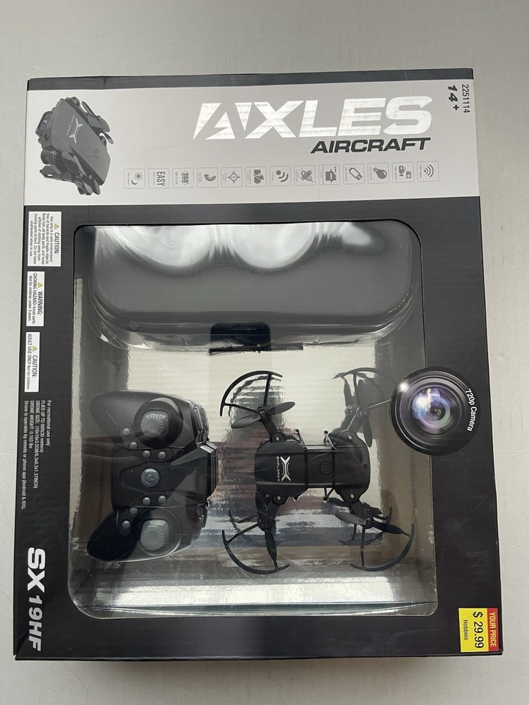 Foldable Axles Aircraft Drone 720p Camera
