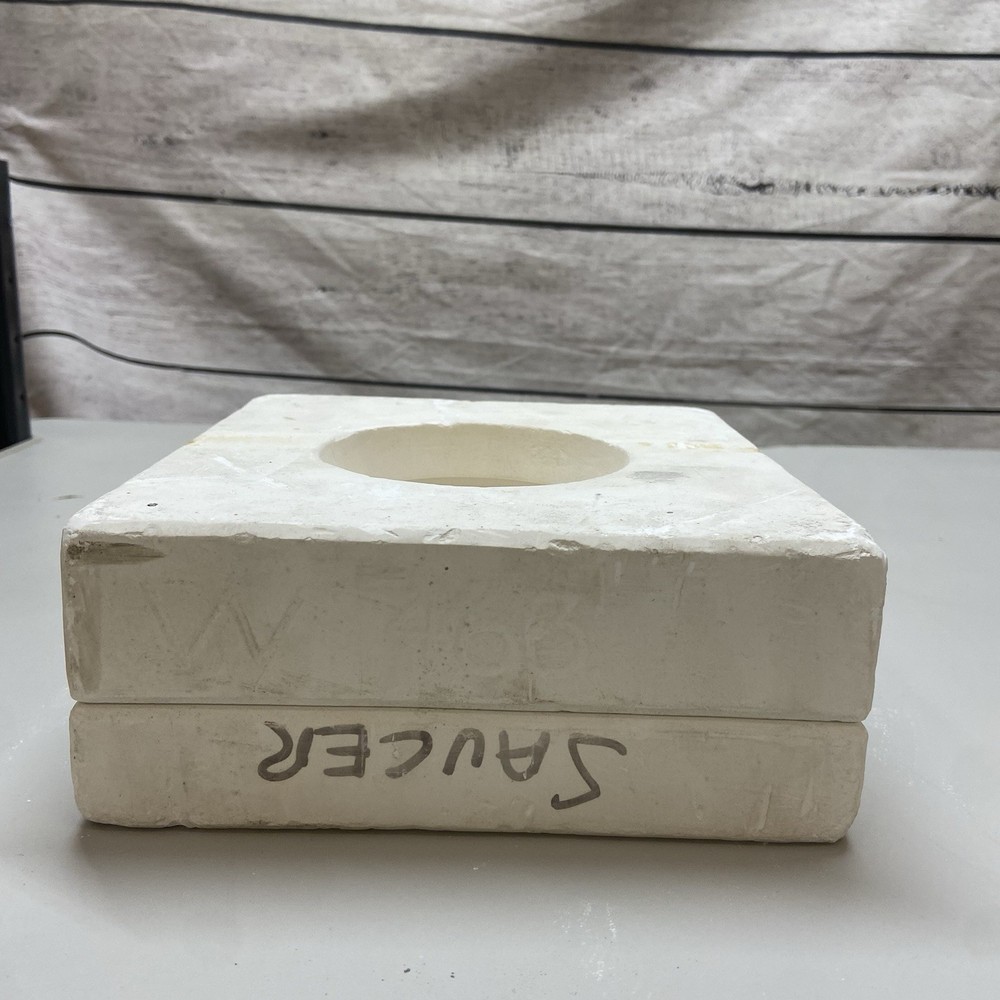 Ceramic Slip Casting Mold Saucer