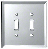 CRL GMP8C Clear Double Toggle Glass Mirror Plate