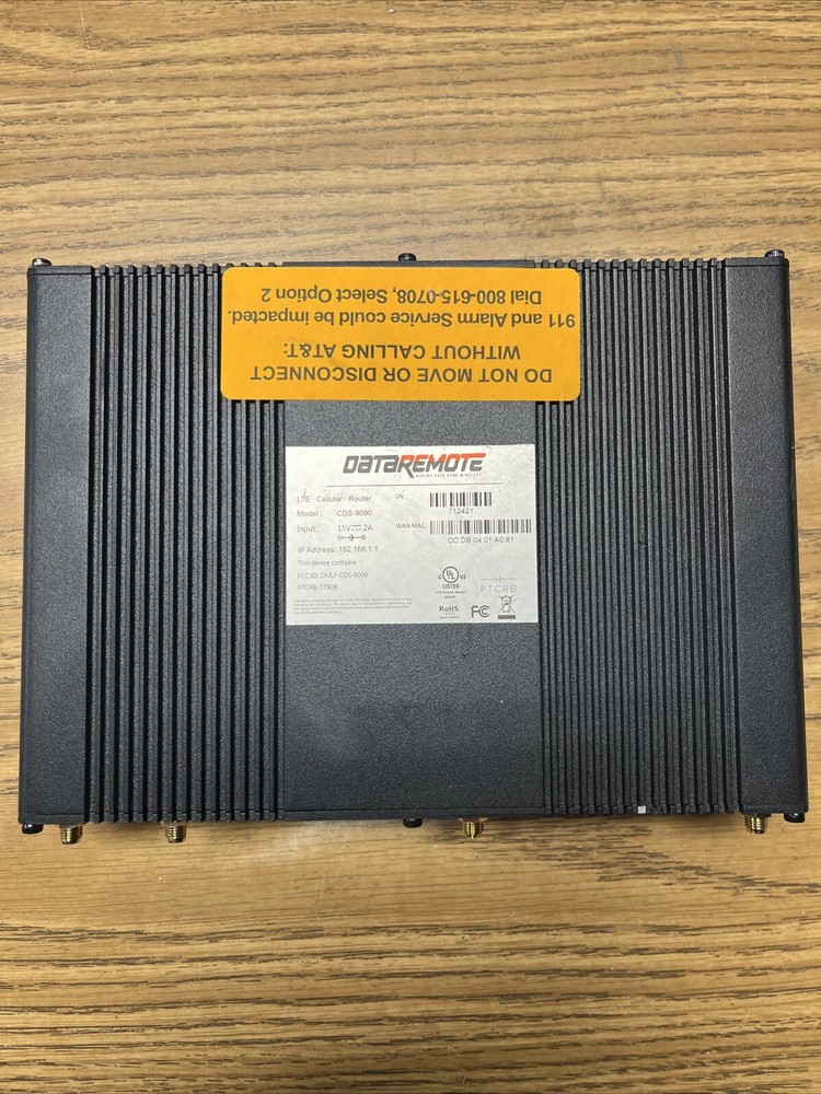 DATAREMOTE CDS-9090 ADVANCED WIRELESS LTE CELLULAR ROUTER