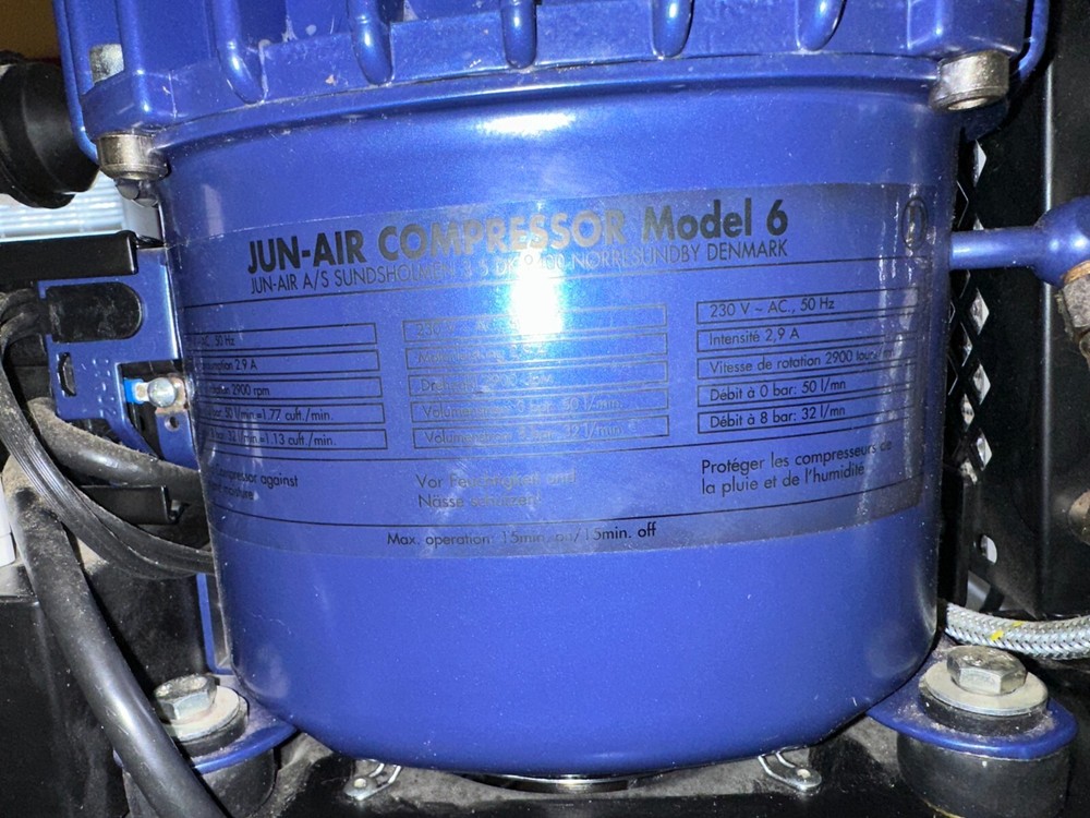jun air dental compressor