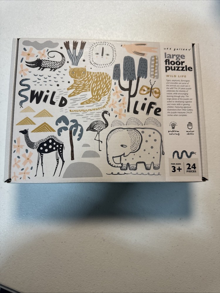 Wee Gallery Wild Life Floor Puzzle