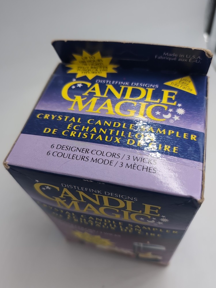Candle magic Crystal Candle Sampler Candle Making Kit With Extra Wax
