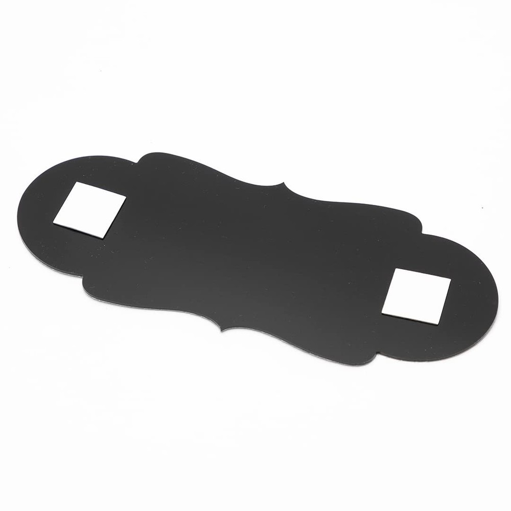 Designer EXIT Sign - Black/Gold - Small 1 Pack