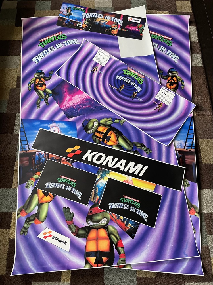 Turtles in Time Complete Art Kit